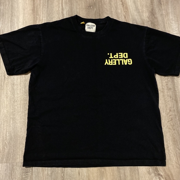 Gallery Dept Other - Gallery Dept Black T-Shirt for Men